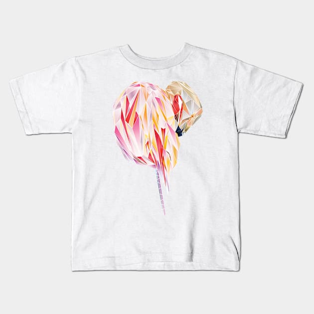 Flamingo Kids T-Shirt by sidi_mona